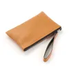 Bethge - Clutch Adri - Leather - Pouch - Zip - orange