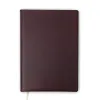 Ideal daily calendar 2026 faux leather TeBeskin garnet bordeaux