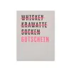 “Whiskey, Tie & Socks” Gift Card (A6)