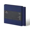 Gästebuch 180 Seiten Navy Leinen