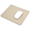 Mouse Mat, leather, 24.5 x 21  cm, taupe - 4