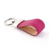 Key Ring, stingray leather, pink - 3