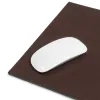 Mouse Mat, leather, 28 x 25 cm, dark brown - 2