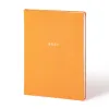 Weekly Planner 2027 Orange Leather