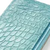 Card Holder with Key Ring, Alligator Leather - 2