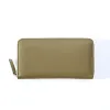 Wallet with Coin Pocket, Koll. 1977, leather, olive green - 2