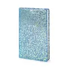 Weekly Planner 8-Days-a-Week 2027 - Week on 2 Pages - Leather - Acqua - 8.5 x 14 cm
