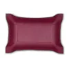 Valet tray rectangular, nappa leather, 21 x 15 cm, bordeaux