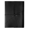 Notebook with Soft Cover, 96 pages, leather, A4, black