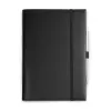 Book cover A5 for LEUCHTTURM1917 notebooks, leather, black