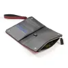 Bethge - Leather Wallet - Double Zip - Adri - Dark Red - 4