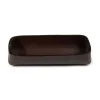 Pen Tray Stitch, leather, narrow, dark brown - 4