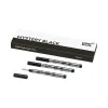 Montblanc Rollerball Small Refills, 3 pcs., mystery black, M