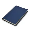 Book cover for DIN A5 books, leather, royal blue - 2