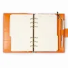 Daily Planner Adri, leather, orange - 4