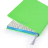 Notebook A5, leather, Glaring Green, dotted - 3