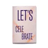 Greeting Card "Let's celebrate" Dots	 