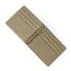 Card Wallet w. Money Clip, 6 cc, Koll. 1977, leather, olive - 3