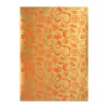 Wrapping paper citrus gold 50   x 70 cm, 3 sheets