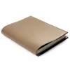 Book cover for DIN A5 books, leather, latte - 4