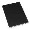Notebook Refill, black, 96 pages, black, blank - 4
