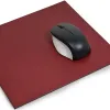 Mouse pad, leather, 28.0 x 25.0 cm, red - 2