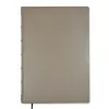 Guest Book, 144 pages, leather, A4, taupe