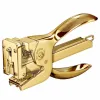 El Casco Plier Stapler M85, gold-plated