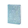 Pocket Daily Planner 2027 - One Day Per Page - Leather - Acqua - 9.5 x 13 cm