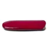 Glasses Case, leather, medium, red - 3