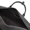 Travel bag Adri, leather, black - 3