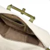 Travel Bag Porto Cervo, leather, olive green - 2