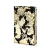 Weekly Planner 8-Days-a-Week 2027 - Week on 2 Pages - Leather - Black Gold - 8.5 x 14 cm