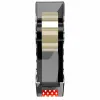 El Casco tape dispenser M800 black/chrome - 4
