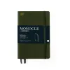 MONOCLE by LT1917 Notebook B6+ Softcover, dotted, olive