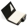 Pocket Organiser, python leather, black - 3