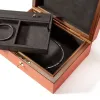 Jewellery Box, walnut/leather, orange - 2