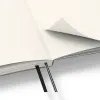 Notebook Medium (A5), Softcover, 123 numbered pages, Black,  plain - 3