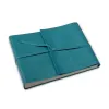 Photo album with ribbon, 25 pages, Dolce leather, 20.5 x 15 cm, turquoise - 4