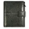 System Planner, stingray leather, black
