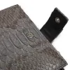 Pocket Organiser, python leather, grey - 4