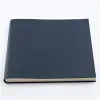 Guest Book, 110 pages, leather, 21x21 cm, dark blue - 3