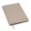 Book cover for DIN A4 books, leather Lux, latte - 3