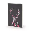Hirsch Notebook A4, plain, granite