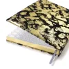 Daily Planner 2027 Black Gold Leather - 5
