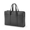 Edge Adri Leather Briefcase – Black