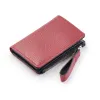Bethge - Wallet Adri - Women - Leather - Zip - dark red