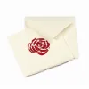 Rose Deckle-Edge Greeting Card - 2