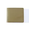 Wallet with Coin Pocket, Koll. 1977, leather, olive green
