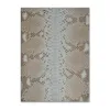 Document folder Briefecke A4, python leather, grey